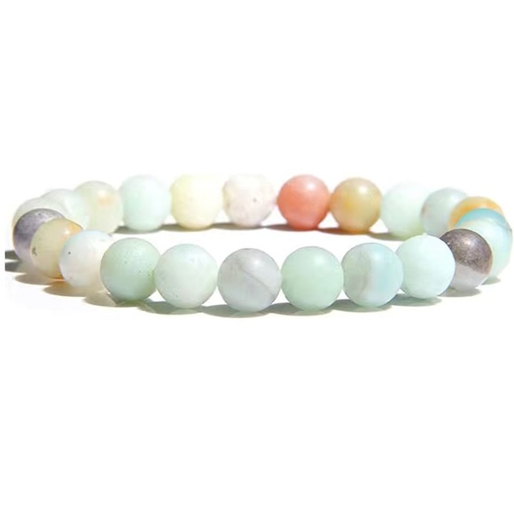 Jewelry - New Amazonite Stone Beaded Bracelet